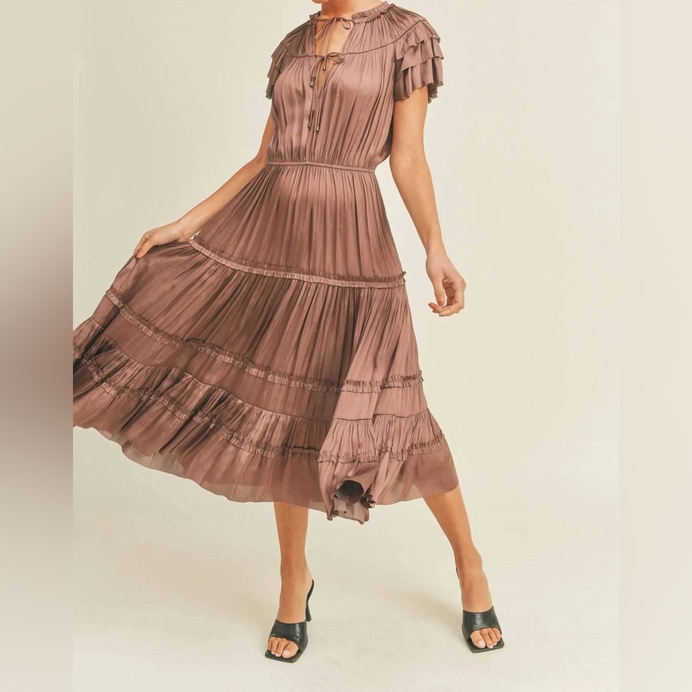 Reset by Jane Kianna Ruffle Dress